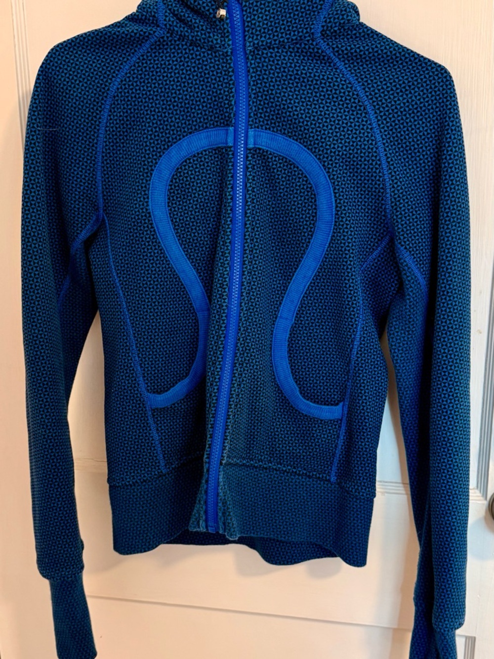 Lululemon Athletica Scuba Royal Blue Zip Hoodie